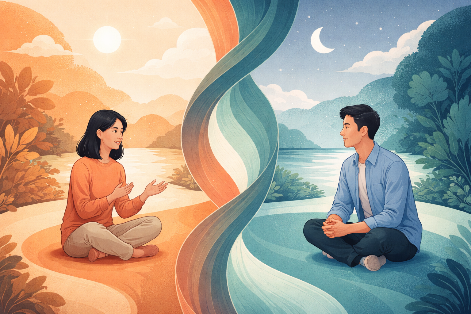 Dom和Sub以及S和M之间有什么区别？先把两条轴分开看