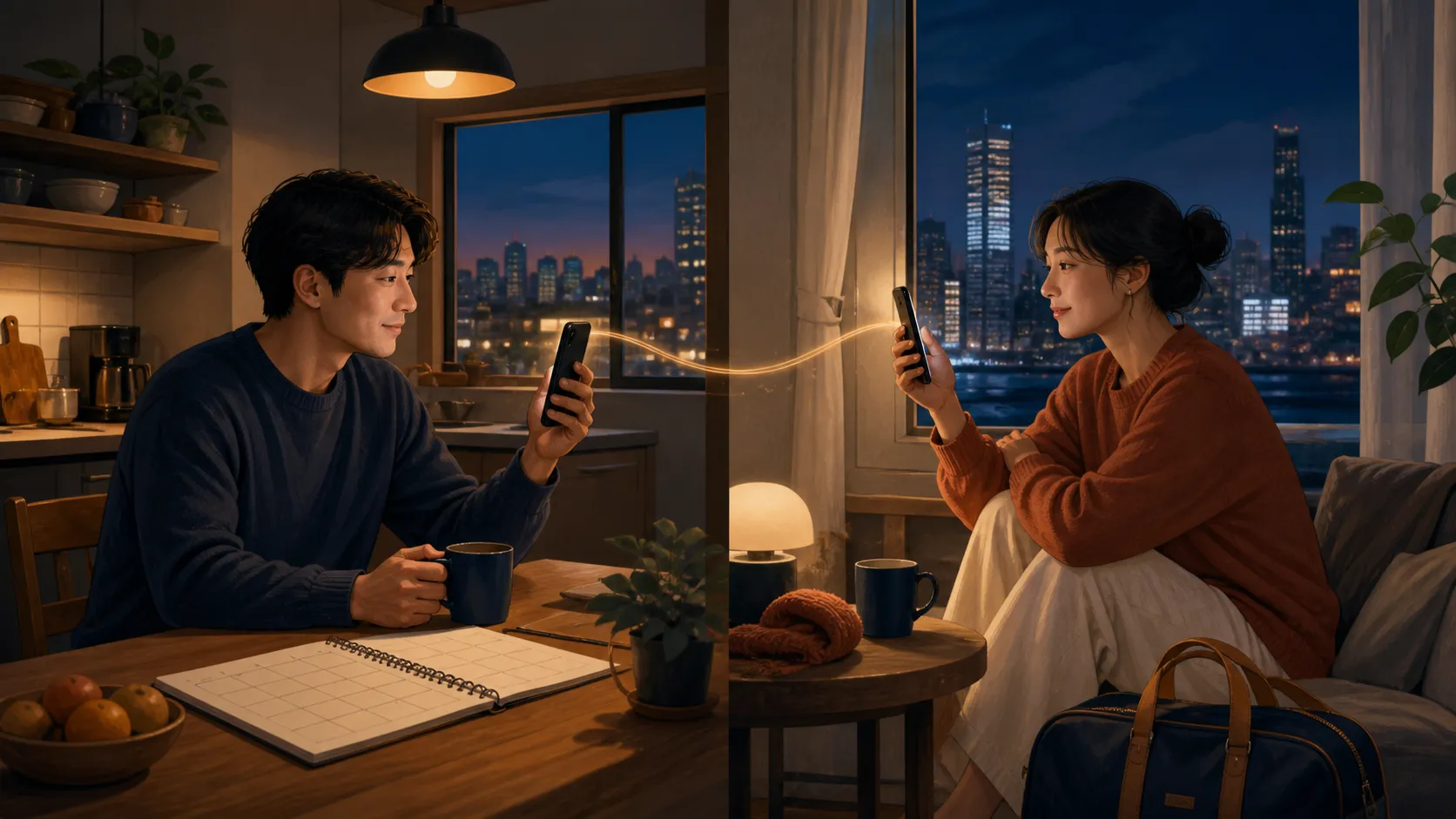 异地夫妻如何守住感情的温度？