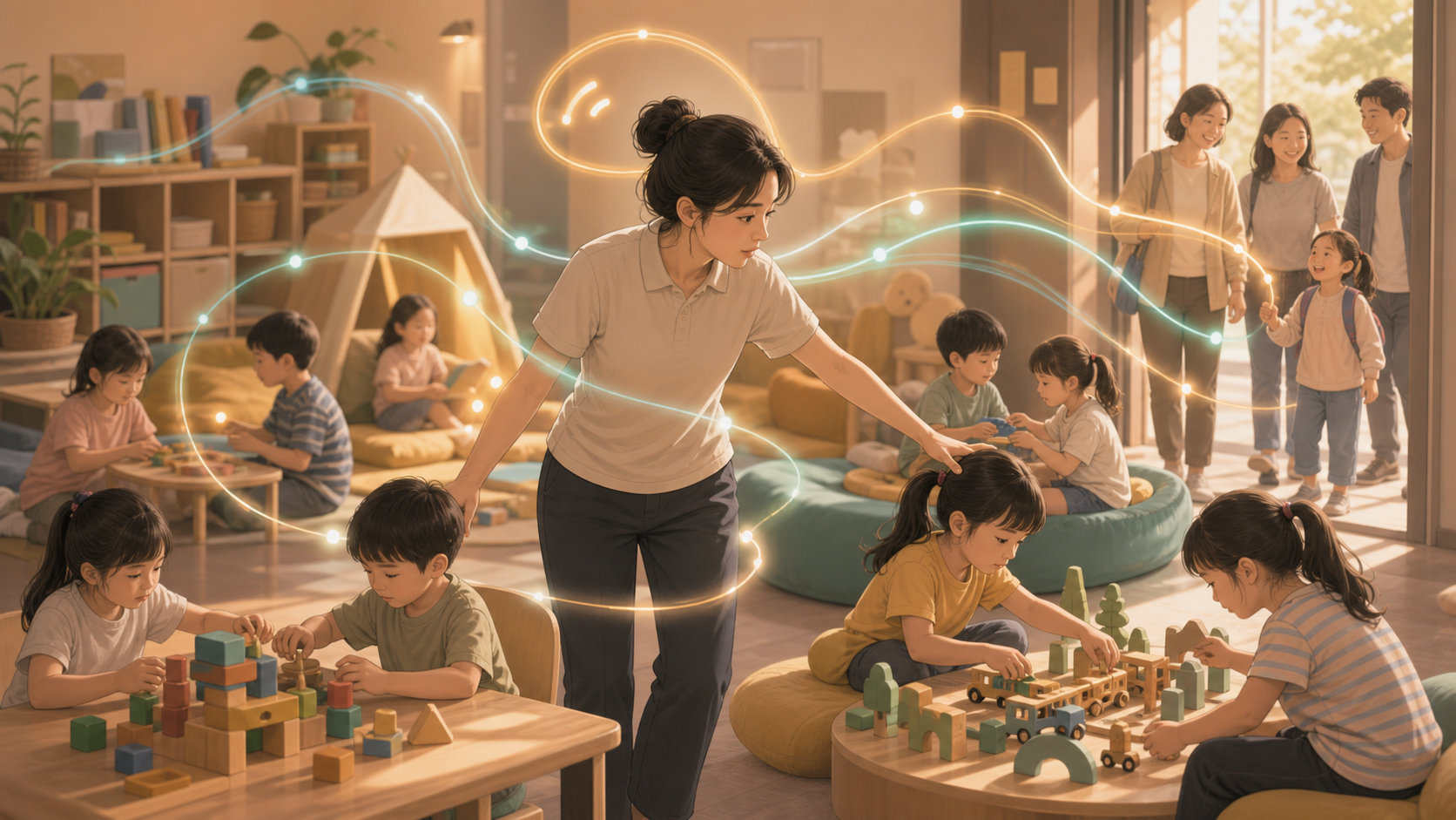 托管班老师的压力，不只在放学高峰
