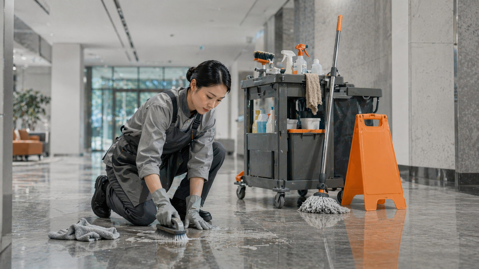 做保洁最难的是怕脏还是体力不够？入行前先看这两关
