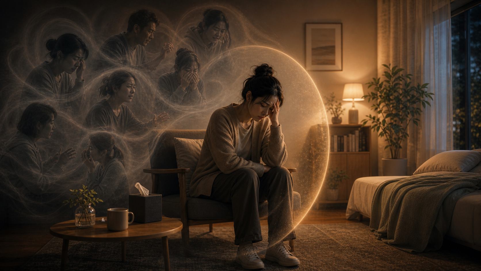 一直替别人消化情绪，共情疲劳会慢慢消耗心理弹性