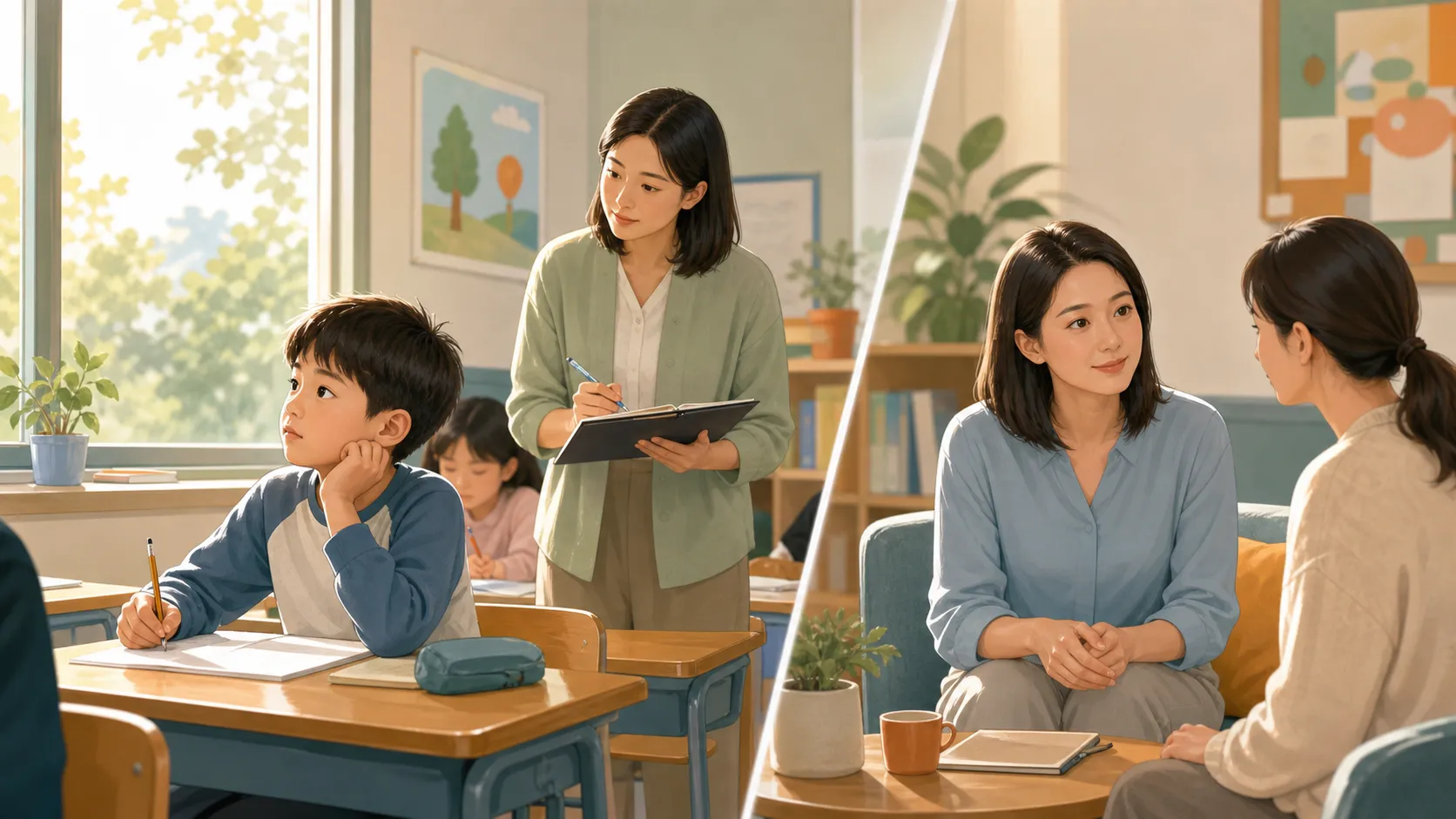 孩子上课走神就是多动症吗？收到老师反馈后，学业压力和 CBCL 量表该怎么看