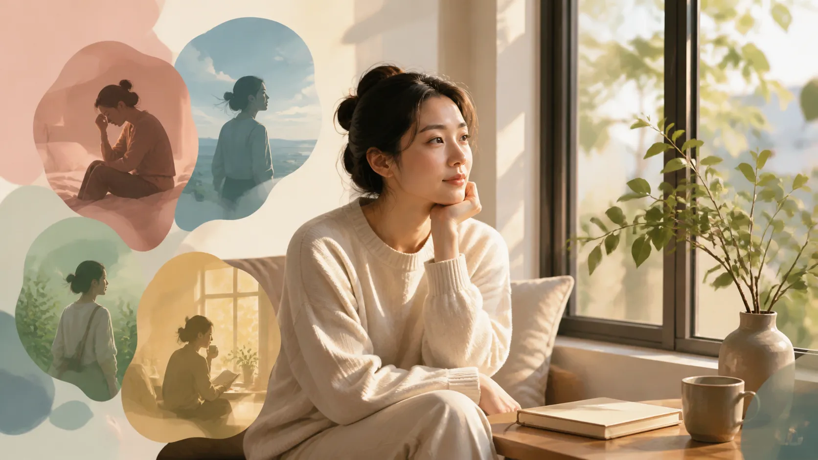 测评分数高但本人没有困扰，怎样回看题目、时间和功能状态