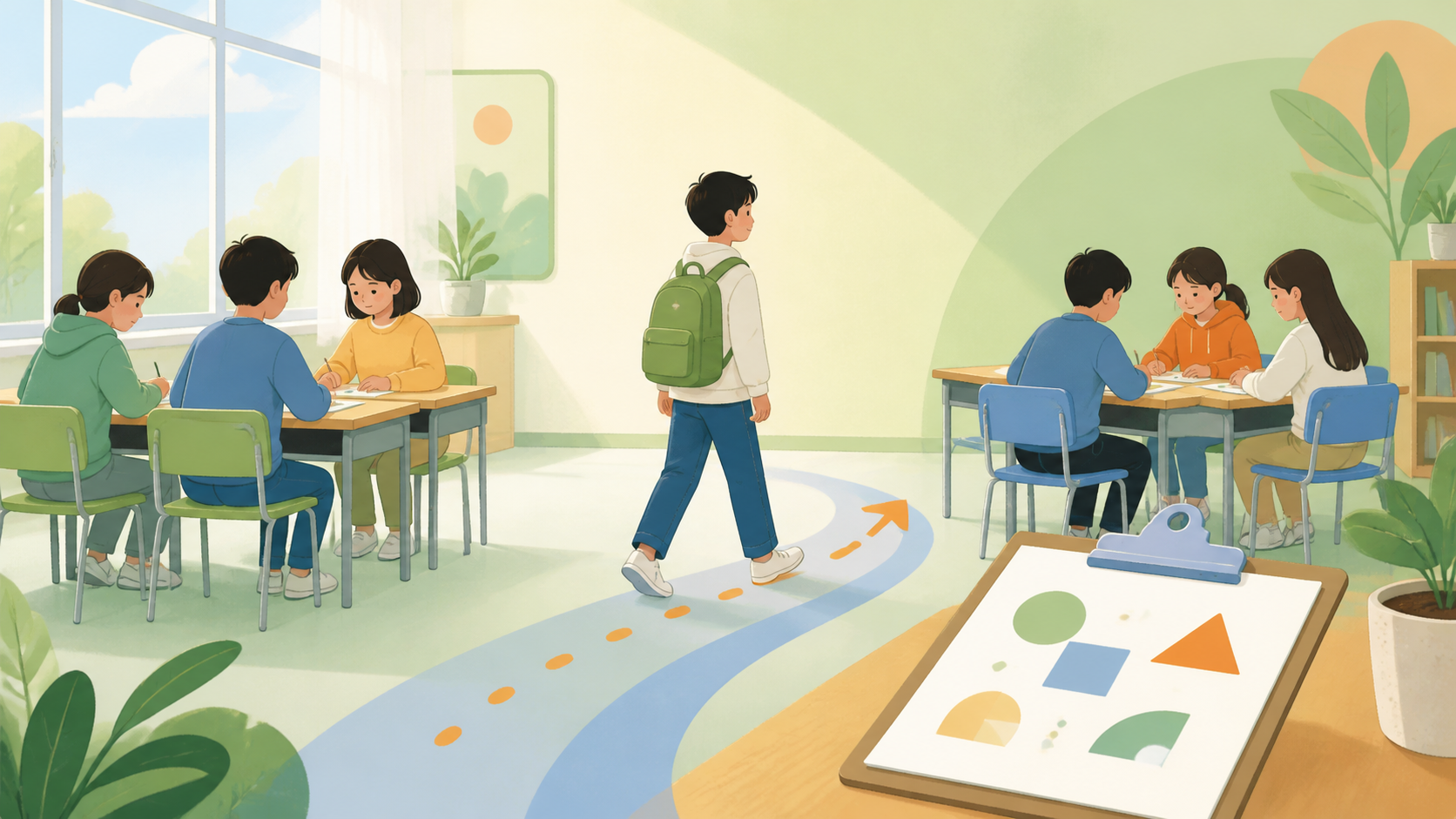 学生转班后，心理测评任务应跟着班级走还是留在原班？