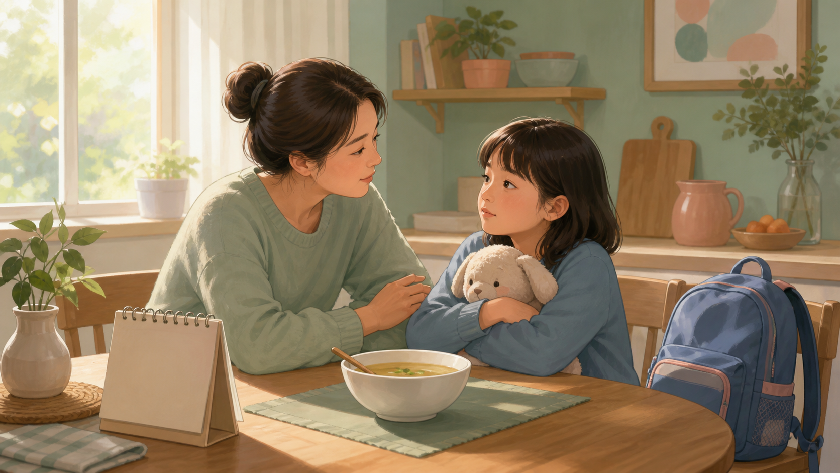孩子总说肚子疼不想上学,情绪压力与健康问题如何并行看