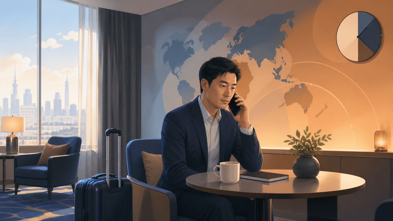 企业心理服务怎样处理员工跨国出差期间的支持请求