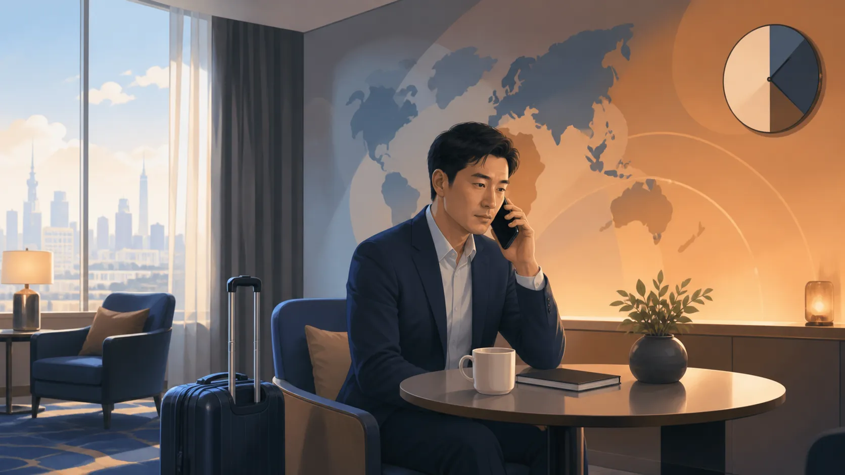 企业心理服务怎样处理员工跨国出差期间的支持请求
