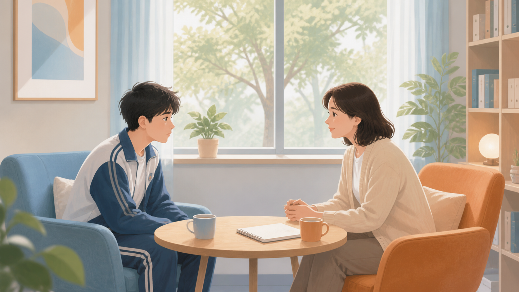 学生说“上学没意义”时，老师怎样展开第一次谈话