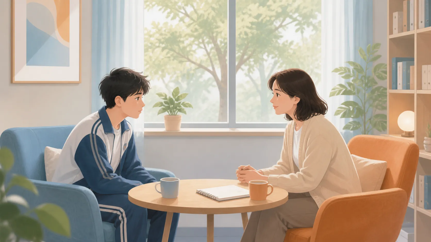 学生说“上学没意义”时，老师怎样展开第一次谈话