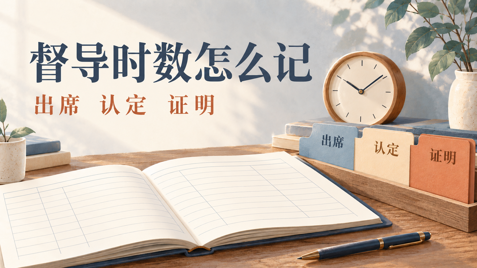 督导时数怎么记:分别核对实际出席、申请计入和证明状态
