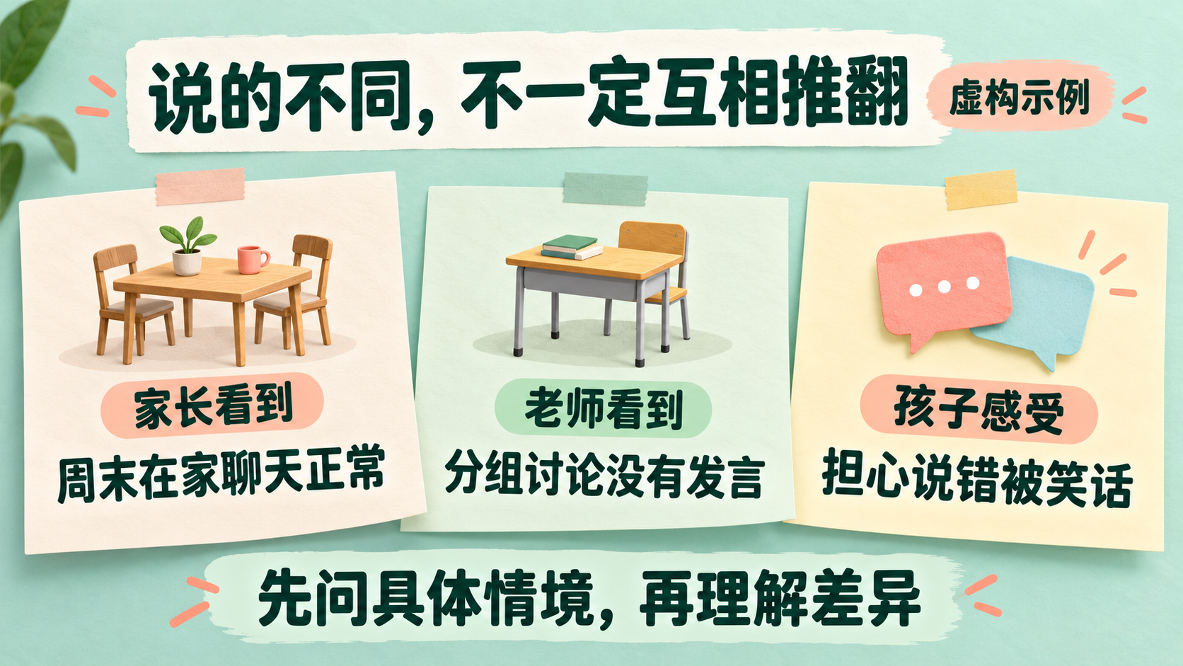 虚构示例:不同观察可以同时成立,仍需结合具体情境理解。