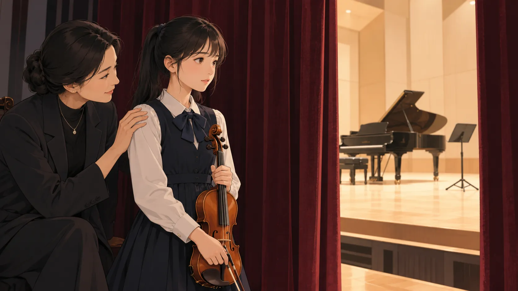 音乐教师与艺考学生回顾演出体验