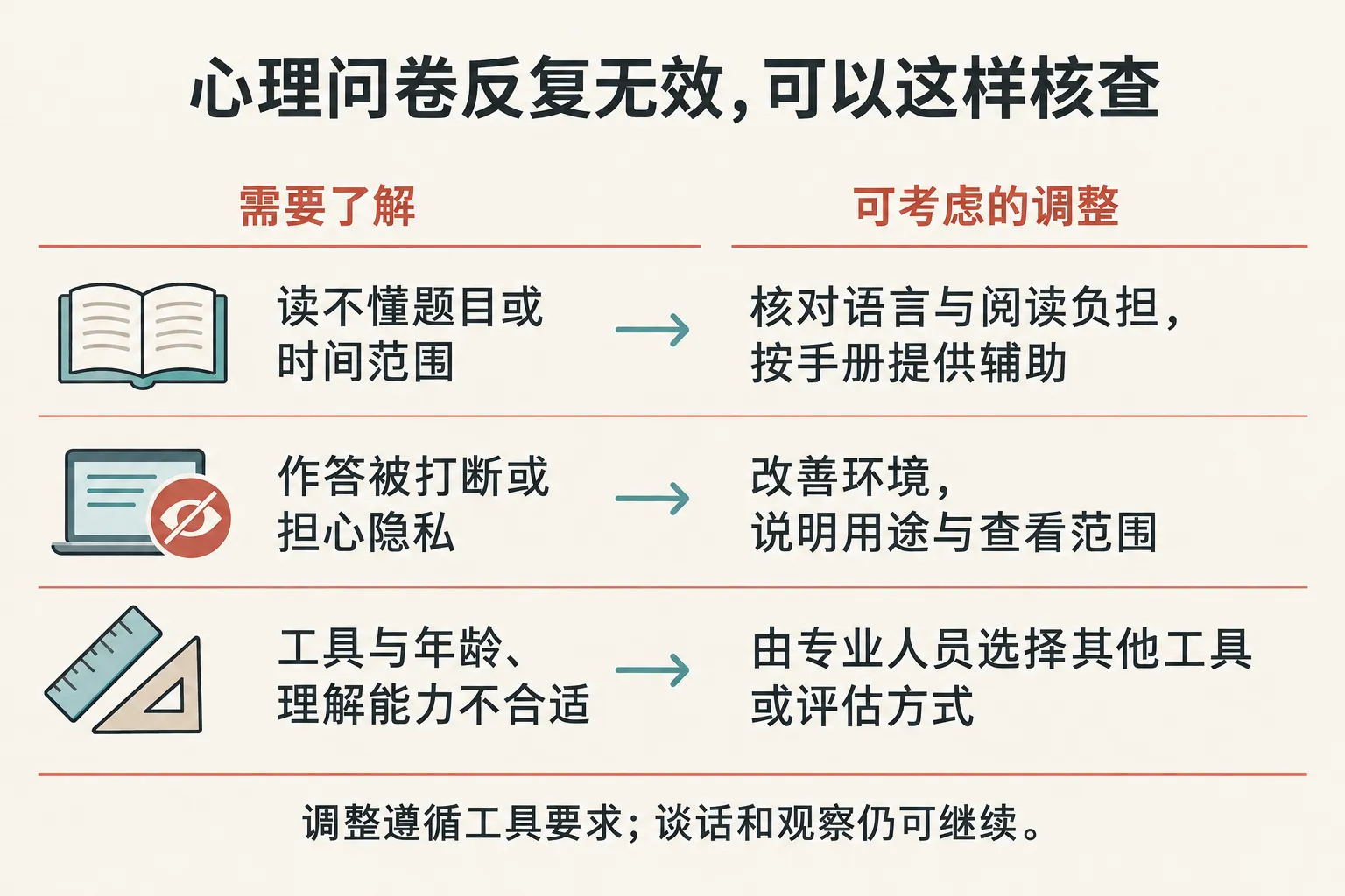 反复无效时的核查与调整
