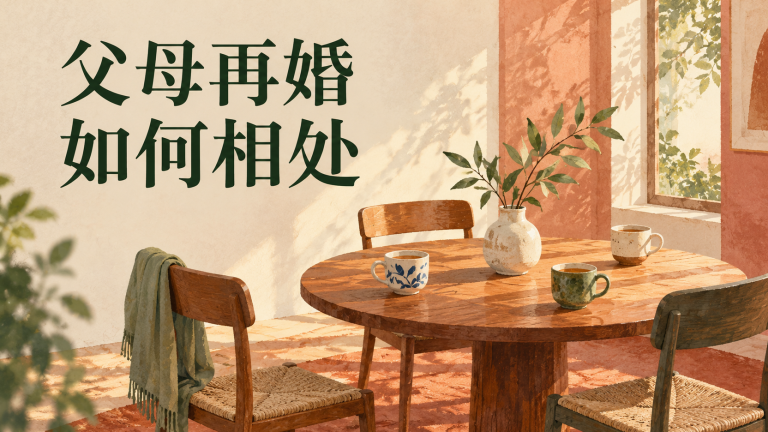 父母准备再婚：成年子女与父母讨论往来和照护安排