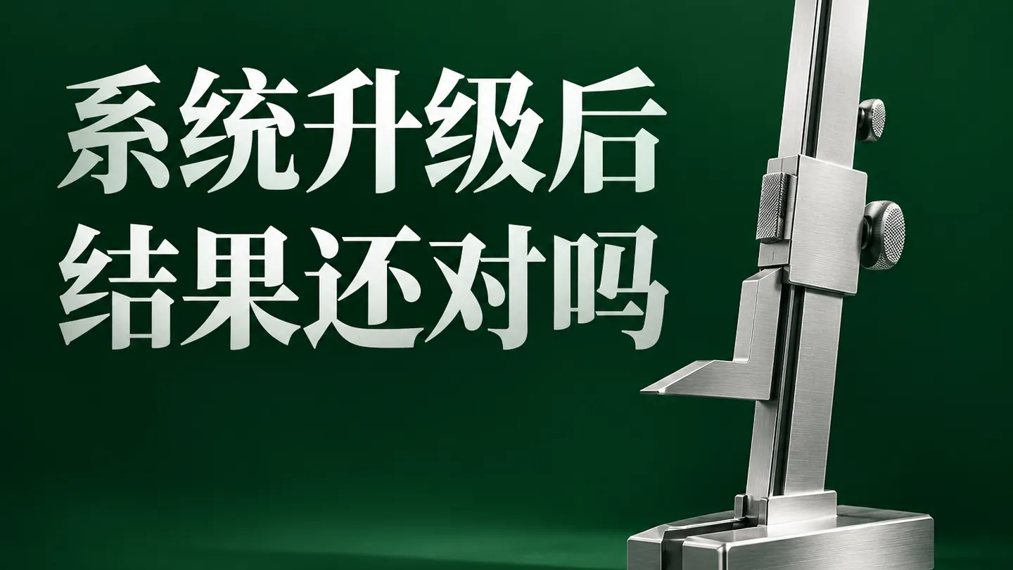 心理测评系统升级后 用固定样例检查计分 报告和预警