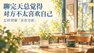 聊完天总觉得对方不太喜欢自己：怎样理解喜欢差距