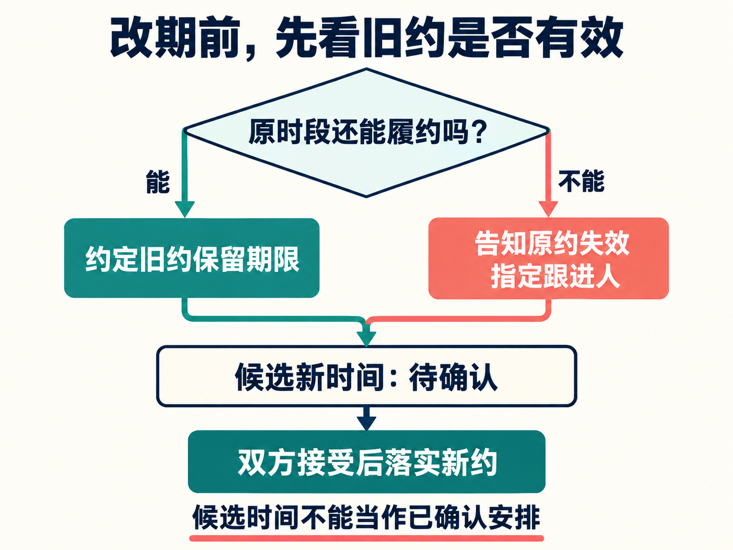 旧约有效性与改期路径