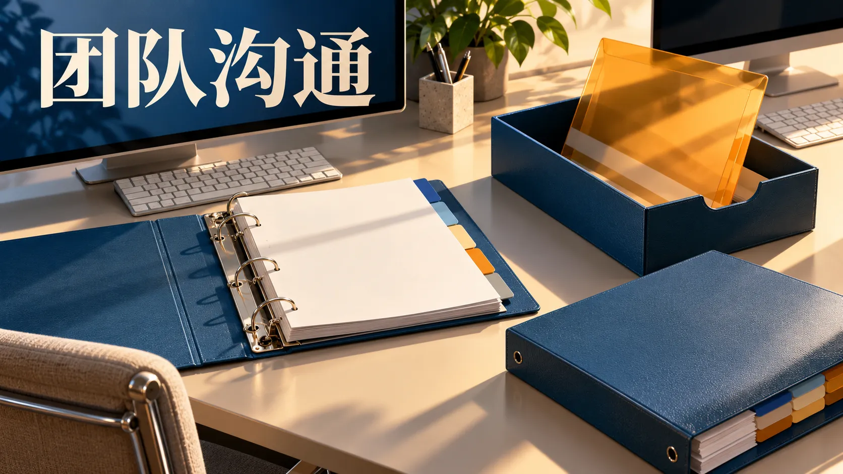 相邻工位间的交接资料和分类文件夹,表现团队沟通与信息核对。