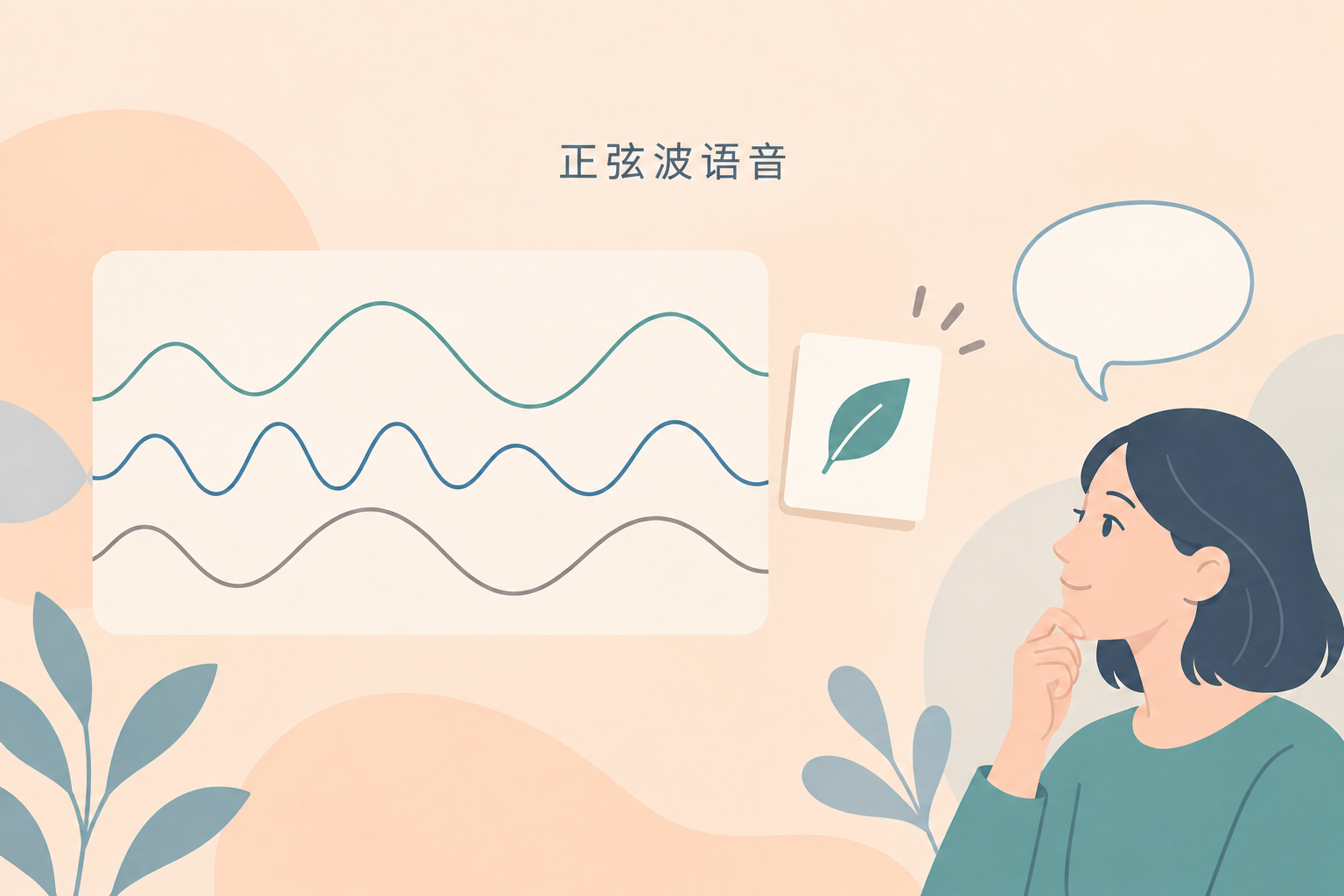 正弦波语音里的哨音怎样变成一句话