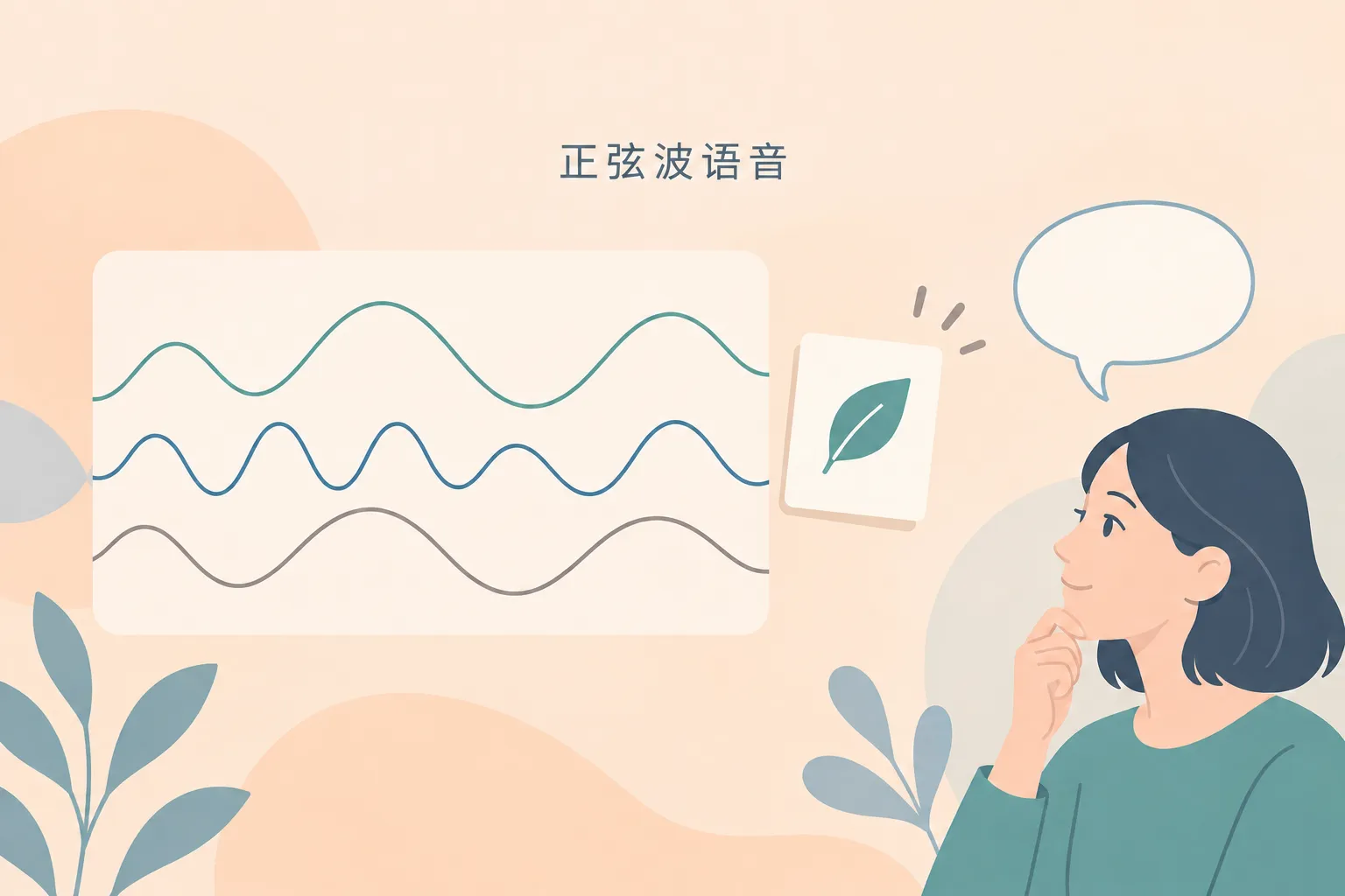正弦波语音里的哨音怎样变成一句话