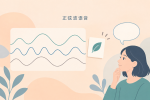 正弦波语音里的哨音怎样变成一句话