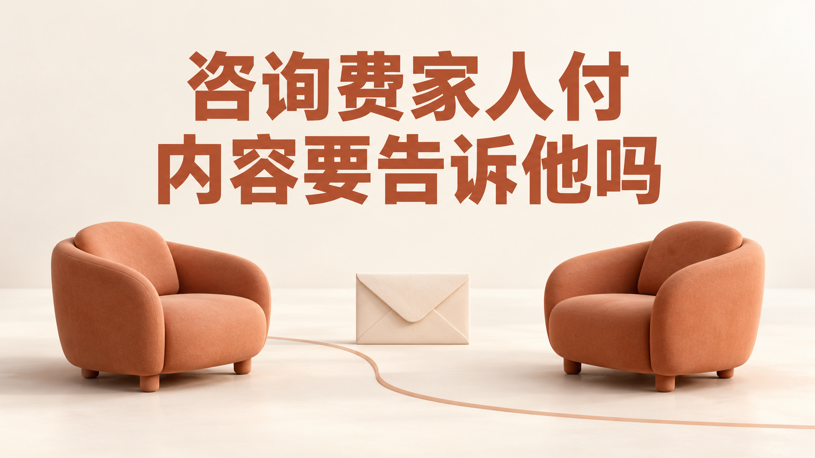 成年人的心理咨询由家人付钱，咨询内容就该告诉家人吗？ 封面