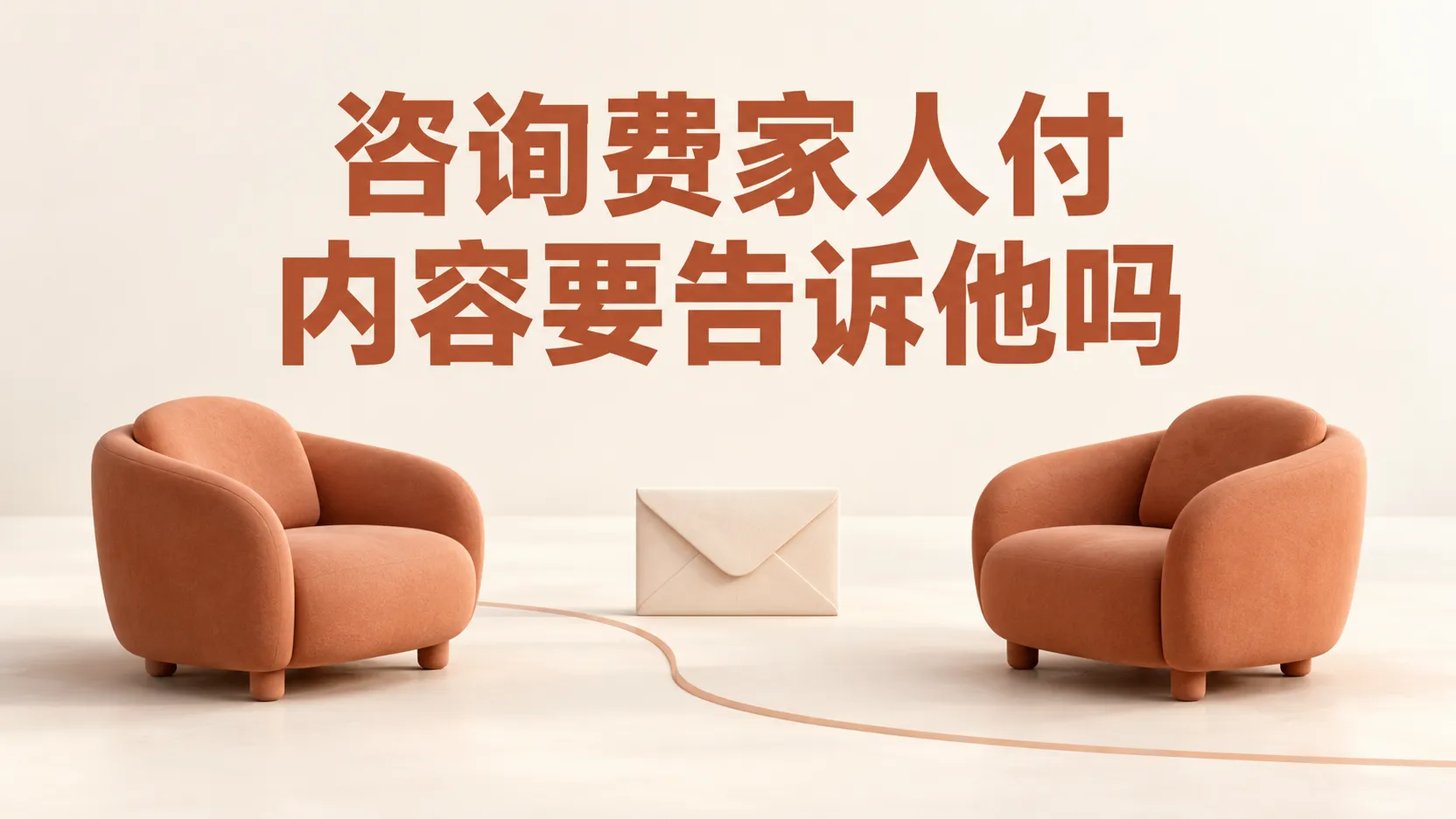 成年人的心理咨询由家人付钱，咨询内容就该告诉家人吗？ 封面