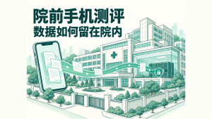 院前手机测评与医院数据留存的部署讨论示意
