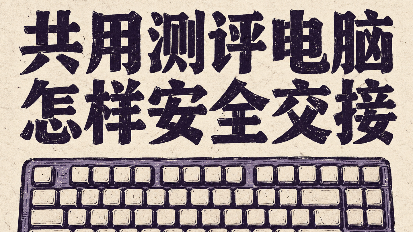 多人轮流用一台电脑做心理测评 交接时要清掉哪些信息