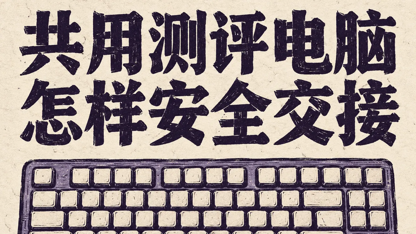 多人轮流用一台电脑做心理测评 交接时要清掉哪些信息