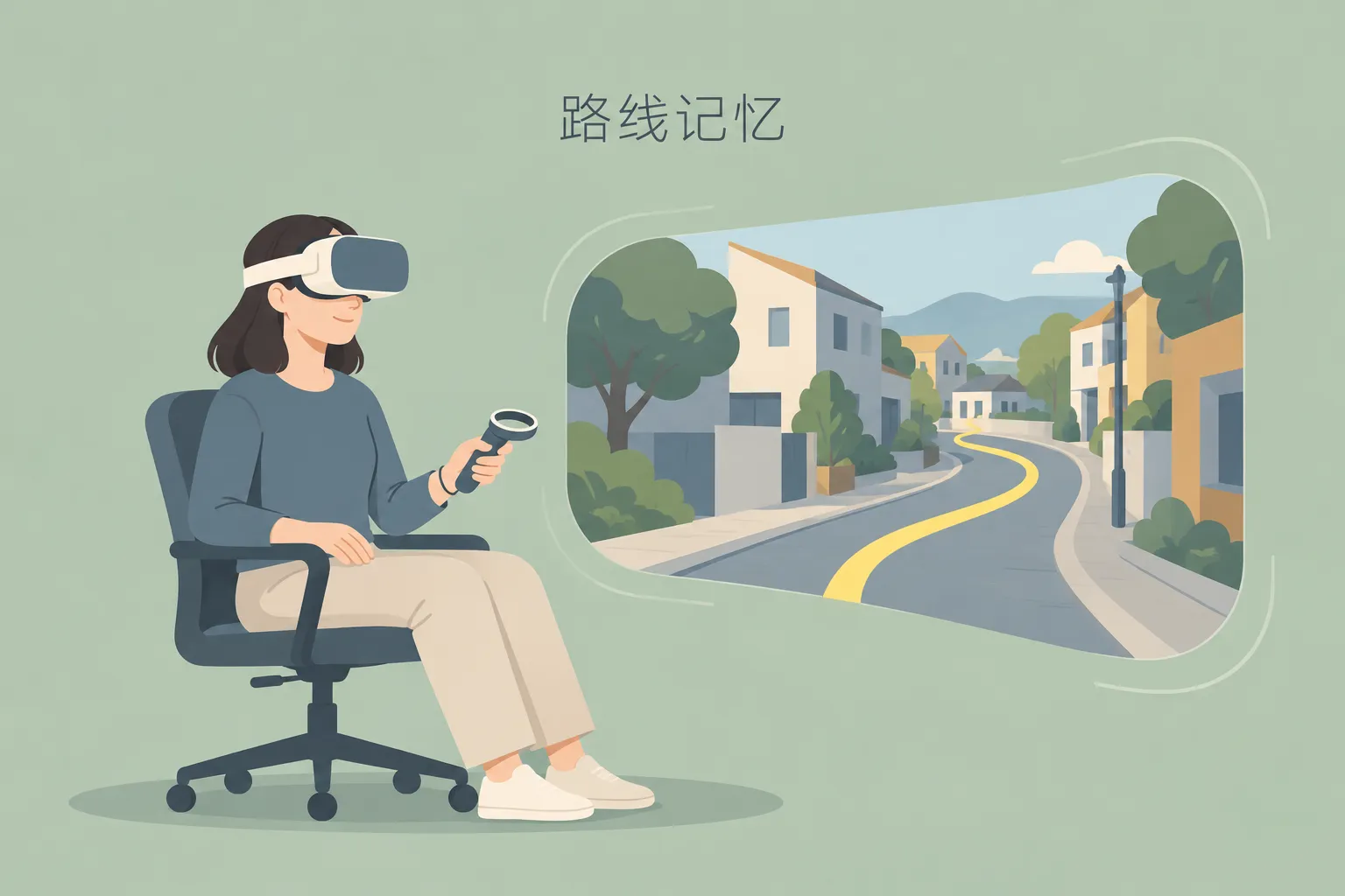 跟着指引走为什么也可能记住路线