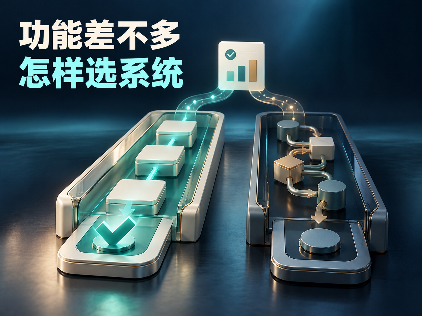 两套心理测评系统功能差不多，怎样用同一个业务场景做取舍？