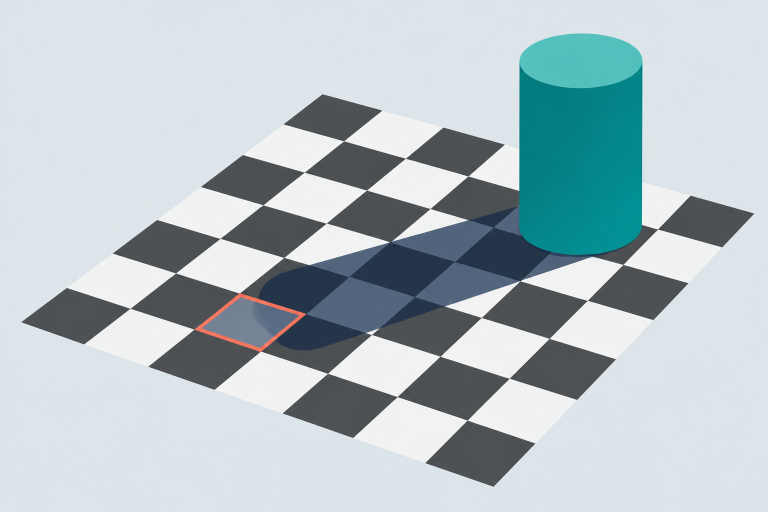 棋盘阴影错觉文章封面