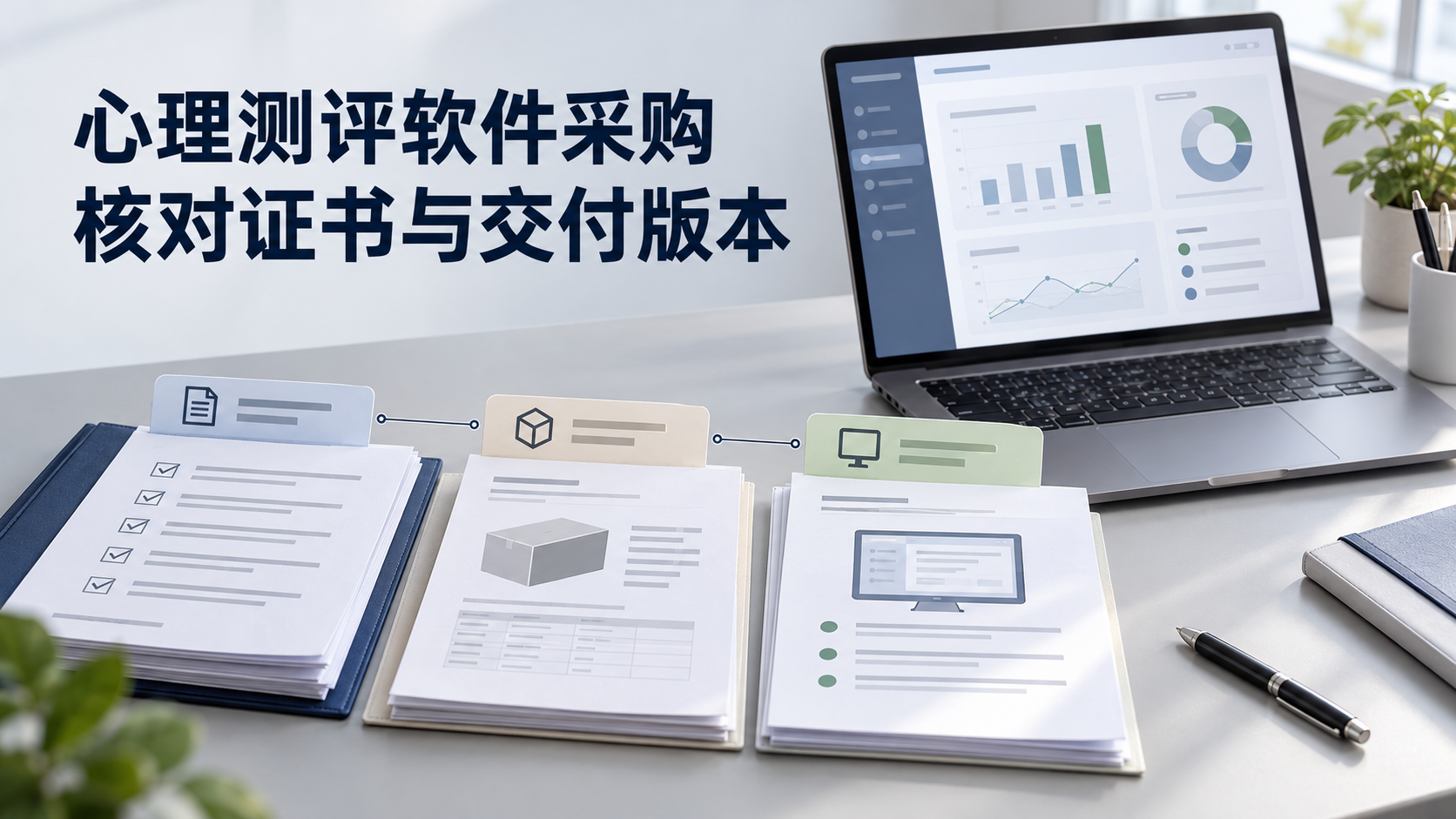 医院心理测评软件采购时核对证书与交付版本