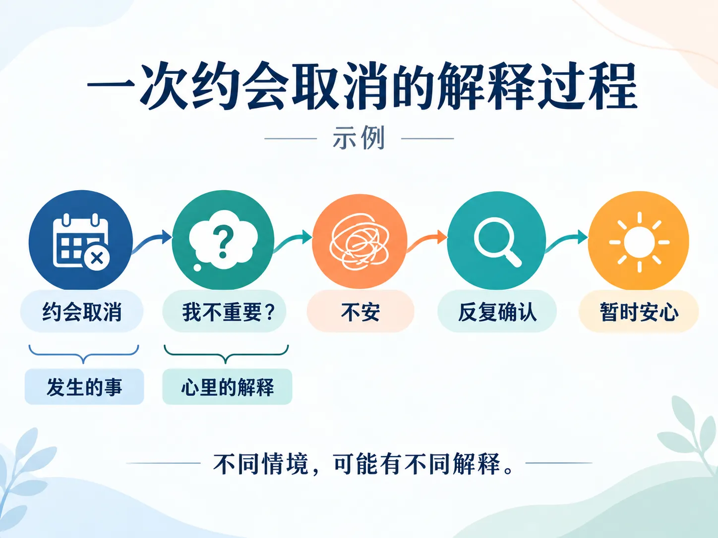 依恋焦虑中的确认过程