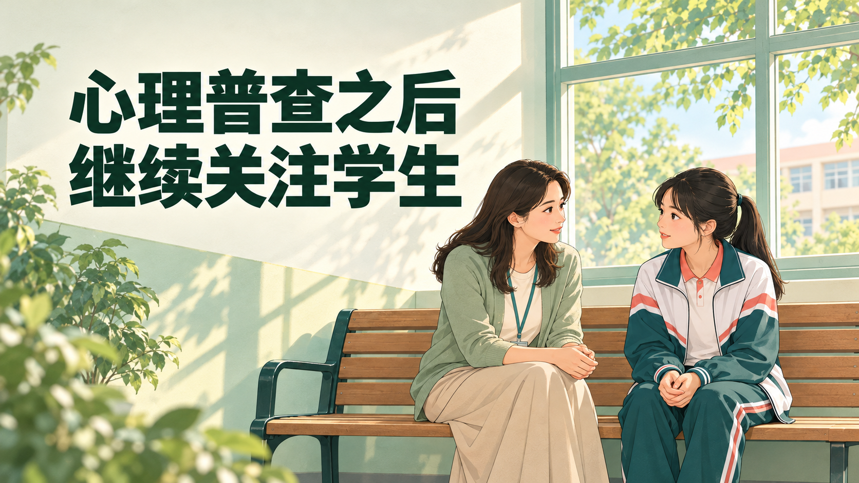学校做完心理普查,怎样继续关注需要帮助的学生?封面